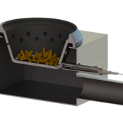 Keramik Glühzünder PSX-7 Installationssituation Pellets