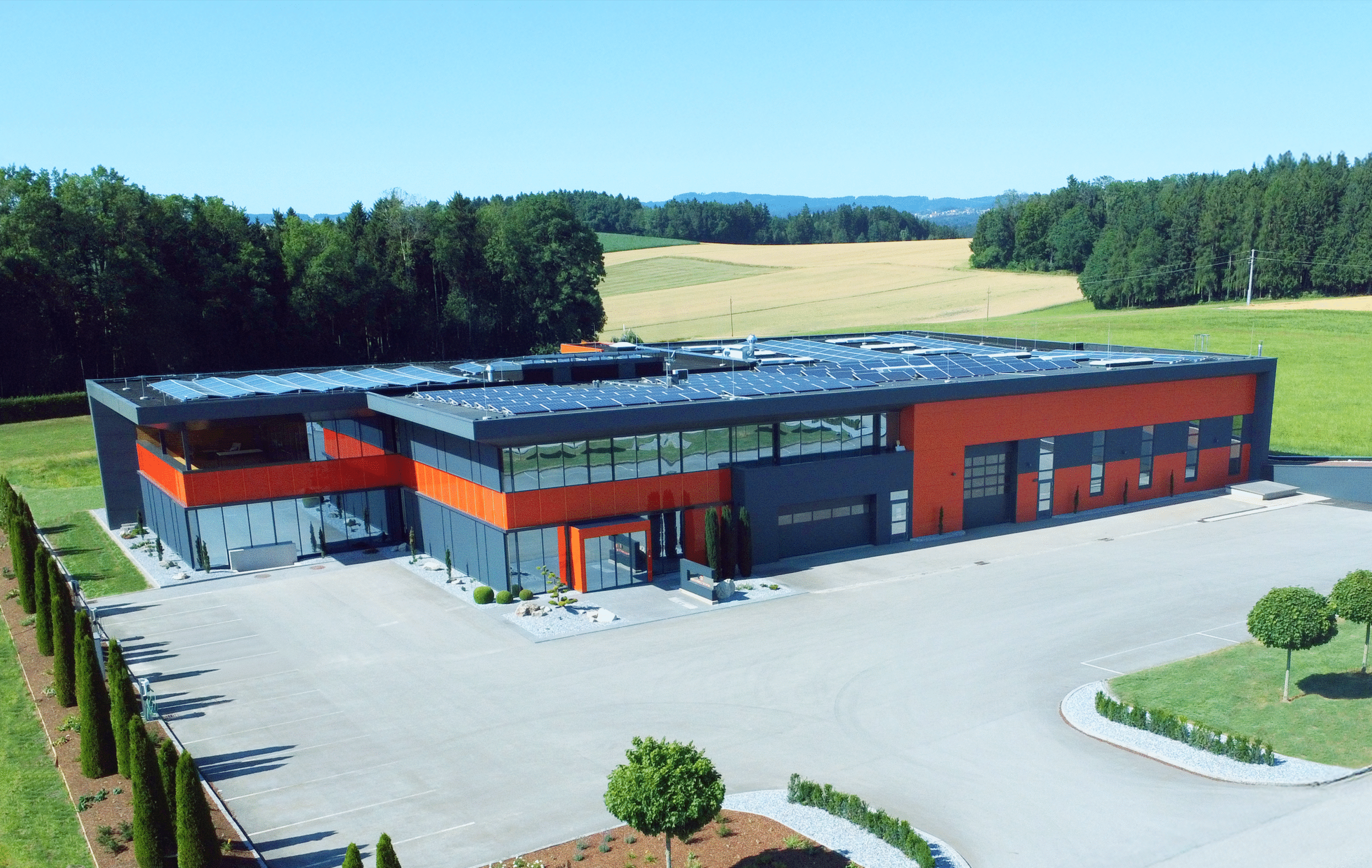 Siège social Bâtiment de l'entreprise H&S Sensortechnik